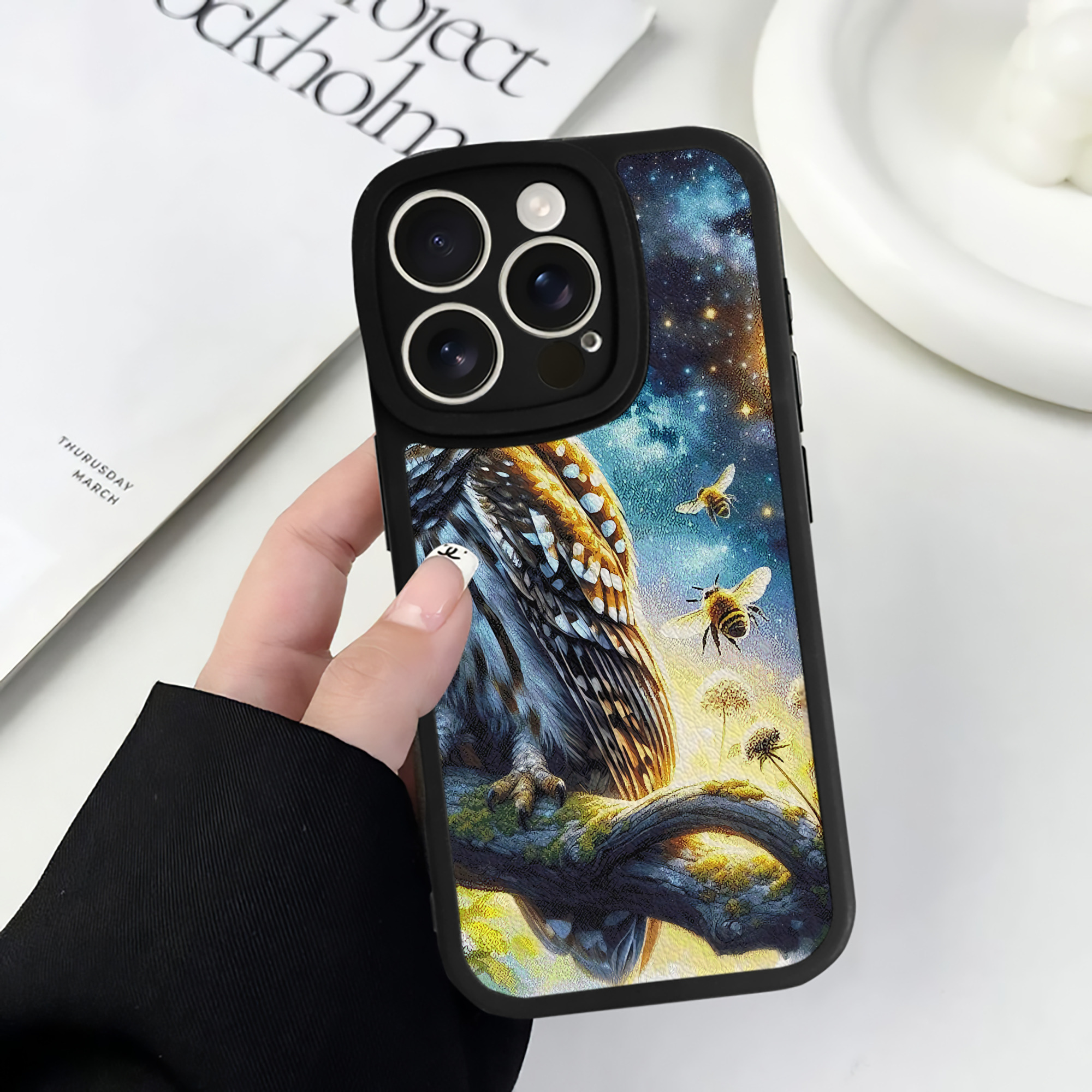（画像用） Harry Potter ハリー・ポッターシリーズ 【iPhone 16シリーズ対応】シリコンスマホケース（レザー調） 材質：シリコン